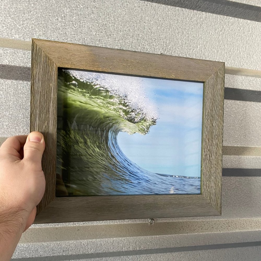 5x7 Custom Wave Photography Piece by Me